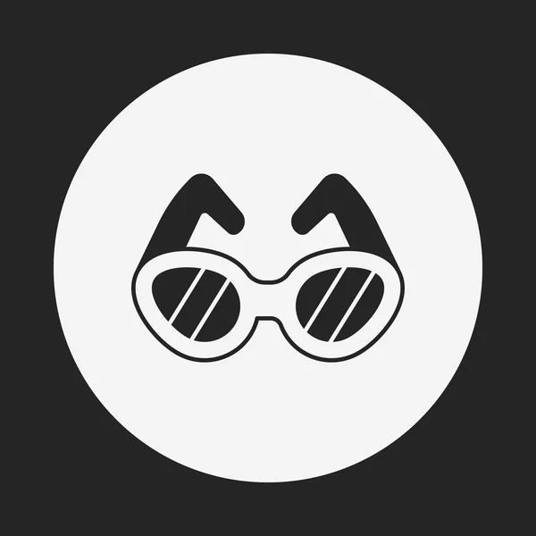 Icono de gafas — Vector de stock
