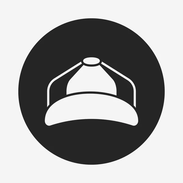 Ikona kapelusz — Wektor stockowy