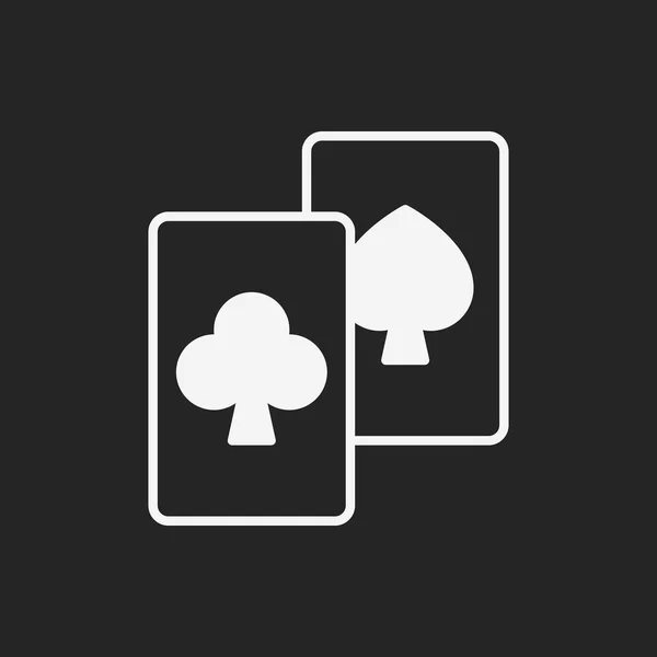 Ikona pokeru — Stockový vektor