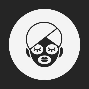 Yüz maskesi simgesi