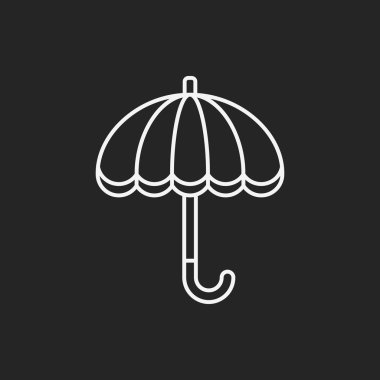 şemsiye satırı simgesi