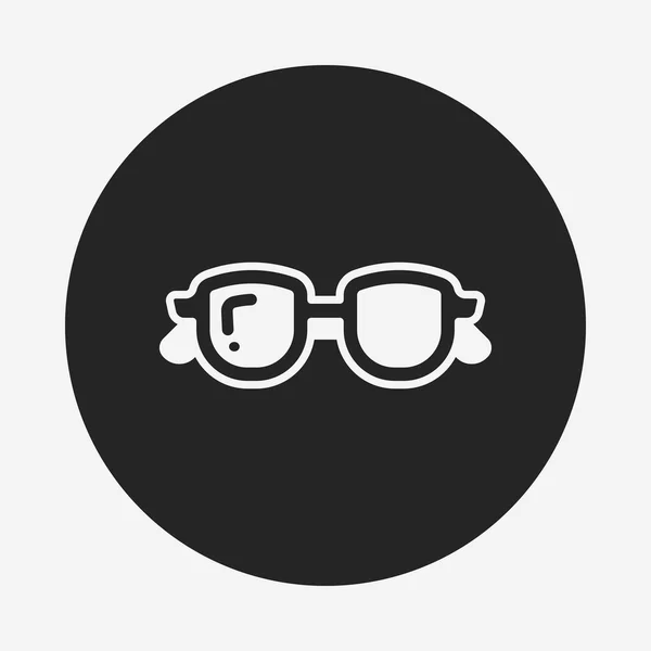 Icono de gafas — Vector de stock