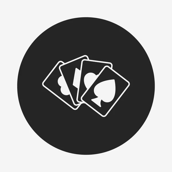 Poker simgesi — Stok Vektör
