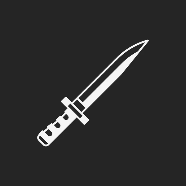 Icono de espada — Vector de stock