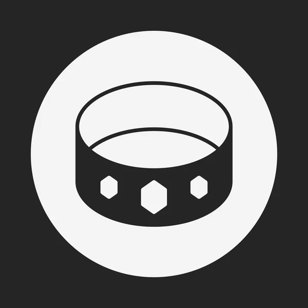 Pulseras icono — Vector de stock