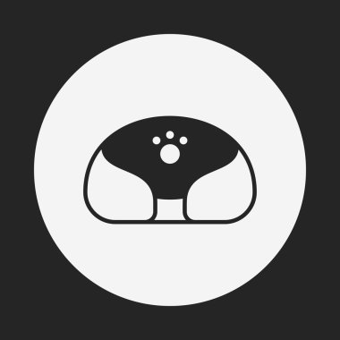 evde beslenen hayvan yastık simgesi