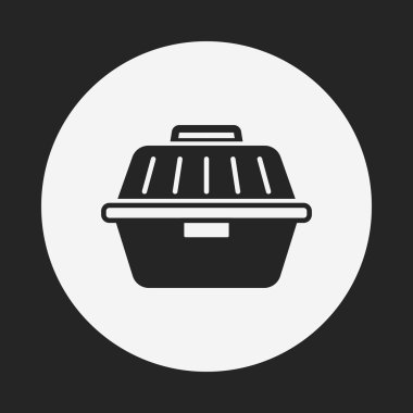 evde beslenen hayvan köpek seyahat kafes simgesi