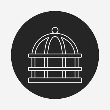 kuş kafesi satırı simgesi