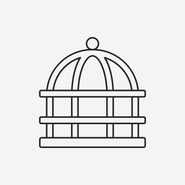 kuş kafesi satırı simgesi