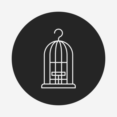 kuş kafesi satırı simgesi