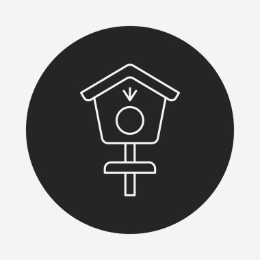 kuş kafesi satırı simgesi