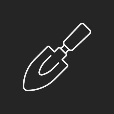 Bahçe küreği satırı simgesi