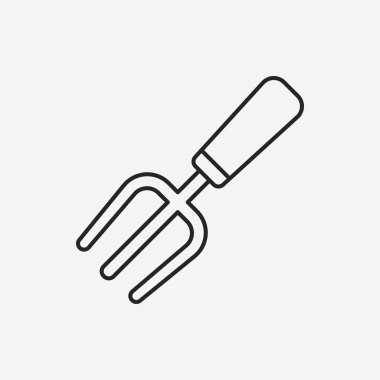 Bahçe küreği satırı simgesi