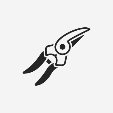 Bahçe makası simgesi