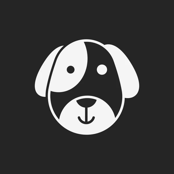 Icône chien animal — Image vectorielle