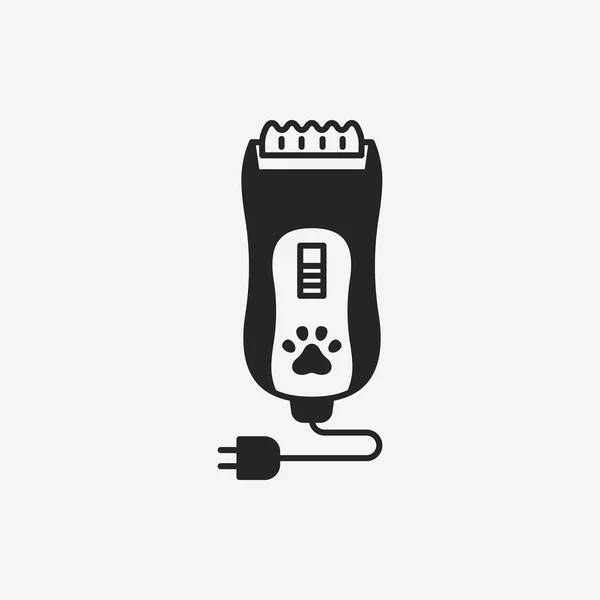 Pet shaving machine icon — Stock Vector
