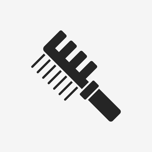 Huisdier borstel pictogram — Stockvector