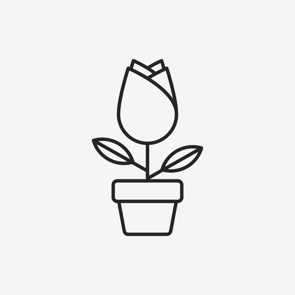 植物线图标 — 图库矢量图片