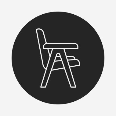 sandalye satırı simgesi