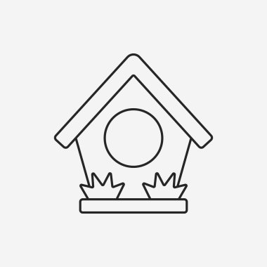 kuş evi satırı simgesi