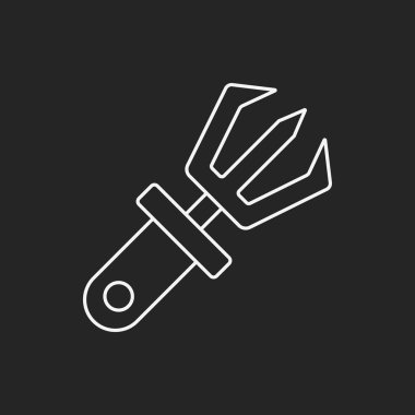 Bahçe küreği satırı simgesi