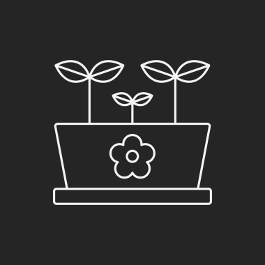 bitki satırı simgesi