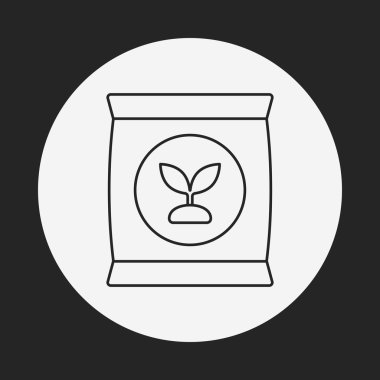 Gübre satırı simgesi