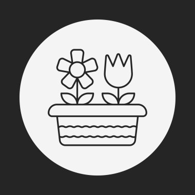 bitki satırı simgesi