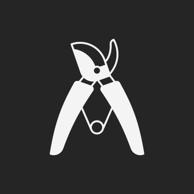 Bahçe makası simgesi