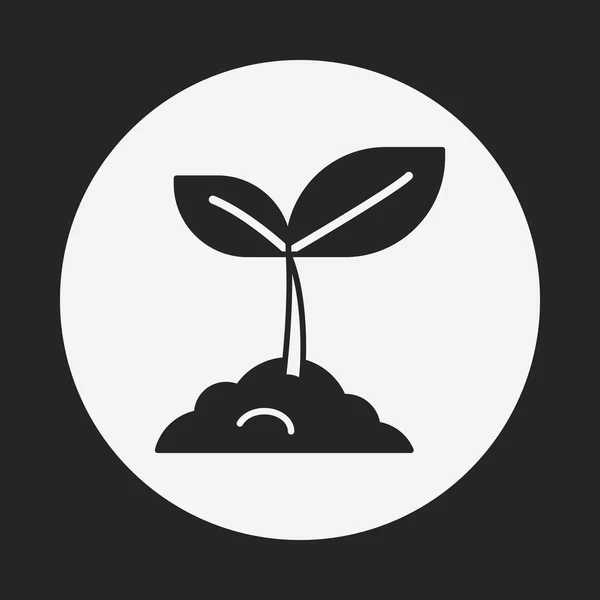 Plant icon — Stock Vector