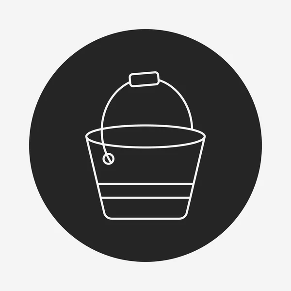 Ref-line water bucket — стоковый вектор