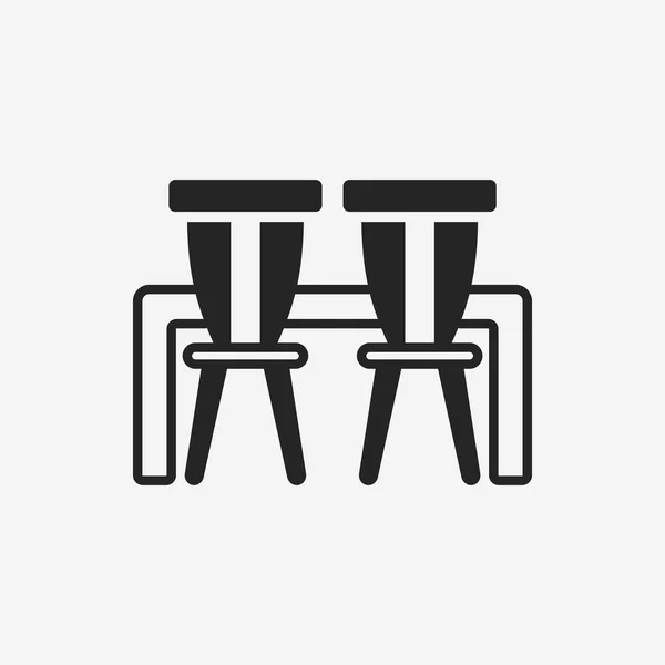 Chair icon — Stock Vector