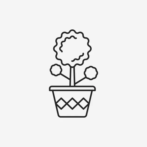 Växten ikon — Stock vektor