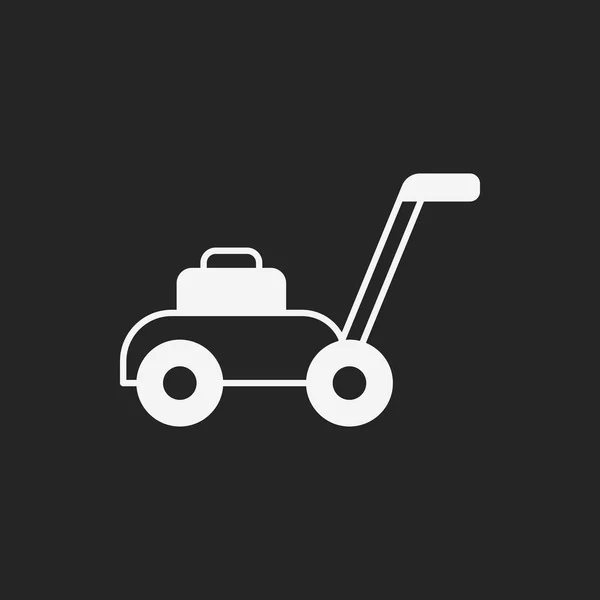 Gräsklippare ikon — Stock vektor