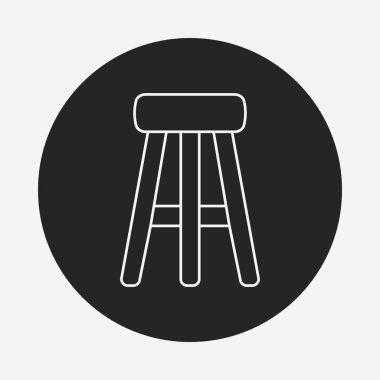 sandalye satırı simgesi