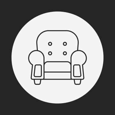 sandalye satırı simgesi