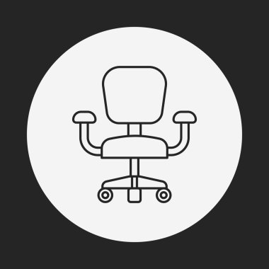 sandalye satırı simgesi