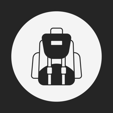 sırt çantası simgesini