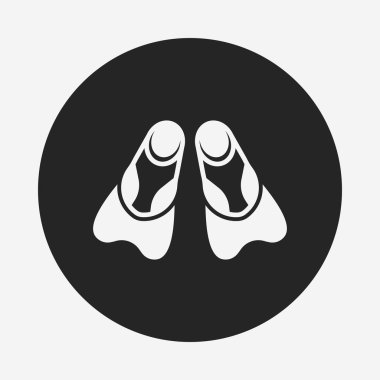 Dalış yüzgeçleri simgesi