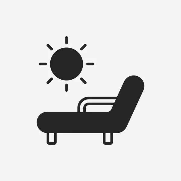 Lounge icon — Stock Vector