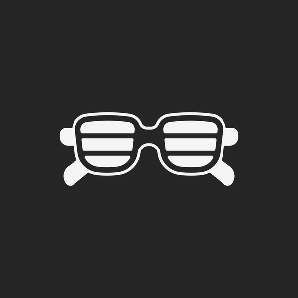 Solglasögon-ikonen — Stock vektor