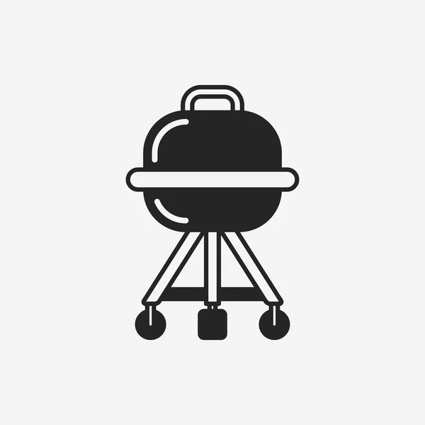 Ícone de churrasco — Vetor de Stock