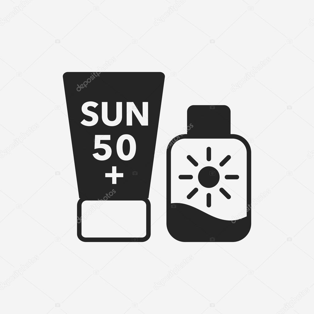 Sunscreen icon Stock Vector Image by ©vectorchef 78759788