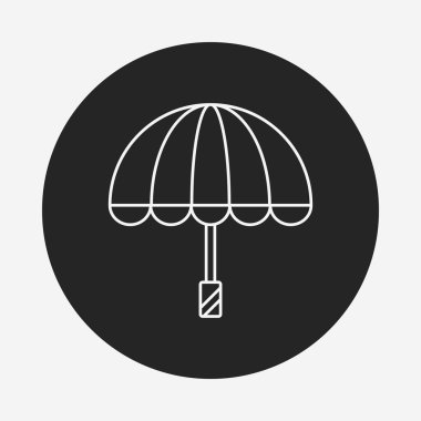 şemsiye satırı simgesi