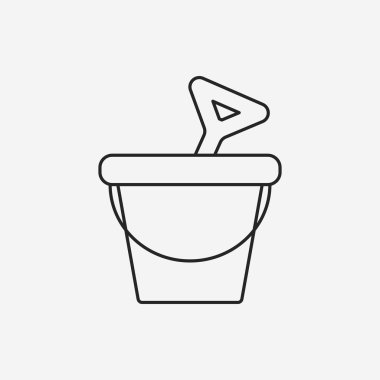 kum kova satırı simgesi