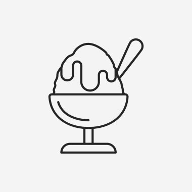 Dondurma çizgisi simgesi