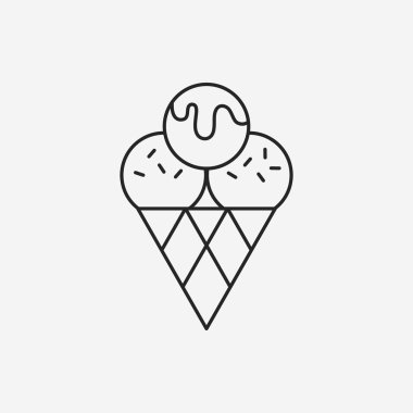 Dondurma çizgisi simgesi