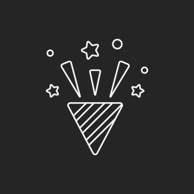 parti süslemeleri şerit satırı simgesi