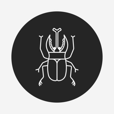 böcek satırı simgesi