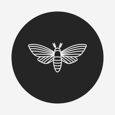 böcek satırı simgesi